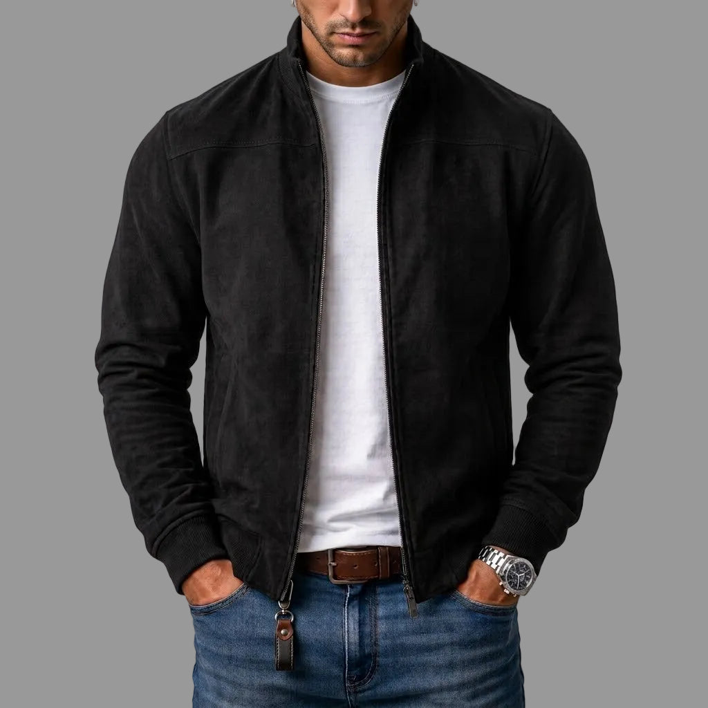 NORDWEG™ | Zamszowa Kurtka Bomber