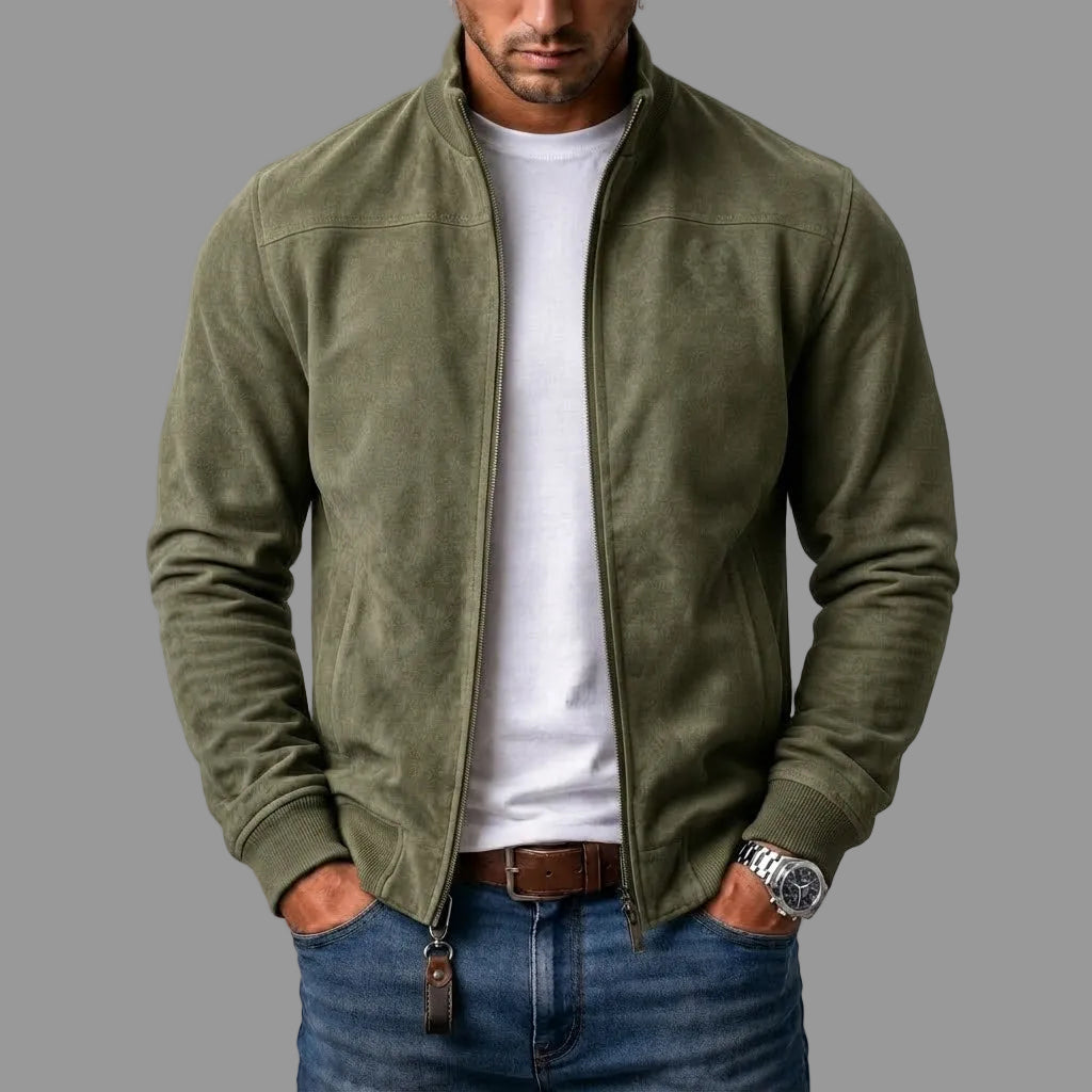 NORDWEG™ | Zamszowa Kurtka Bomber