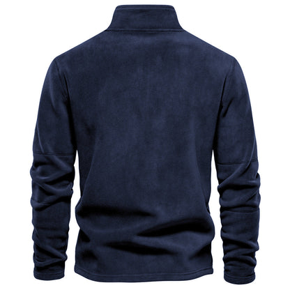 GRANIT™ | Polarowy Sweter z Krótkim Zamkiem i Stójką