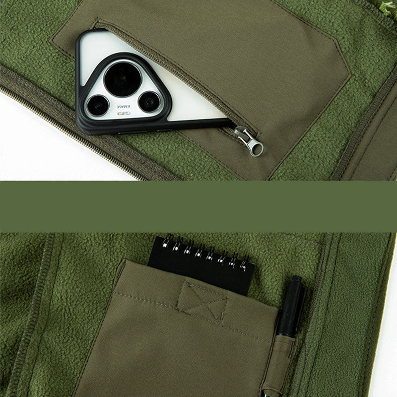 OSTRON™ | Taktyczna Kurtka Softshell z Podszewką Polarową