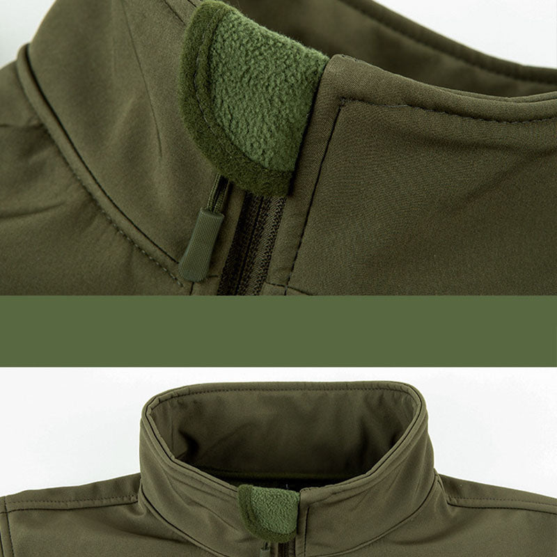 OSTRON™ | Taktyczna Kurtka Softshell z Podszewką Polarową