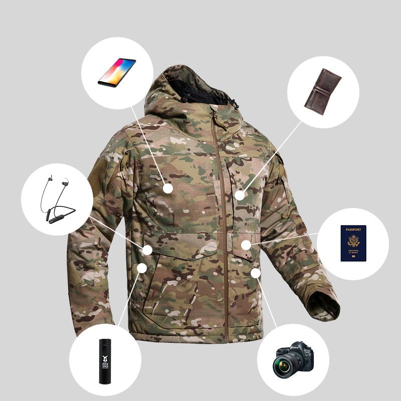 OSTRON™ | Zimowa Taktyczna Kurtka Termiczna M65