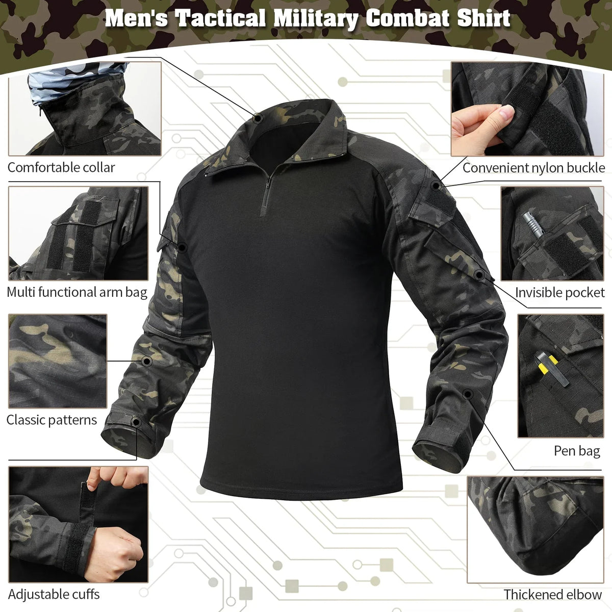 GRANIT™ | Taktyczna Koszula G3 z Kieszeniami